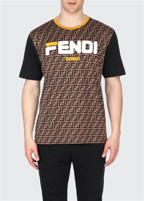 fendi graphic tee|FENDI T.